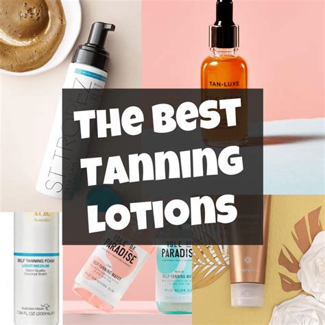 lightweight self tanning products.